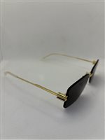 Occhiali da sole Bottega Veneta Uomo BV1126S002 GOLD GOLD GREY58 - BV1126S002 GOLD GOLD GREY58